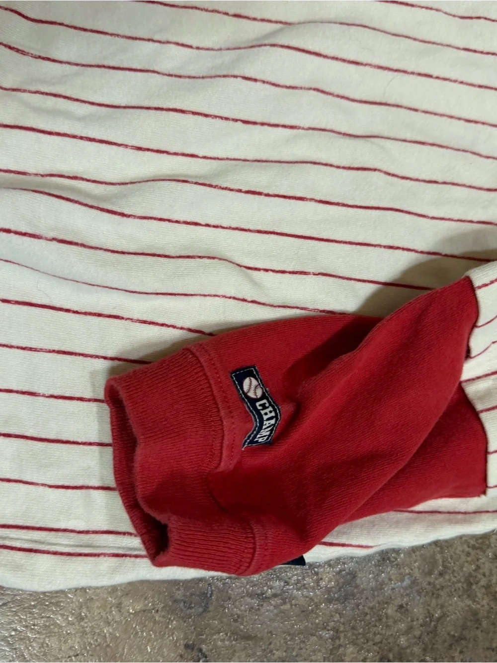 Carter’s Baseball Striped Baby Romper